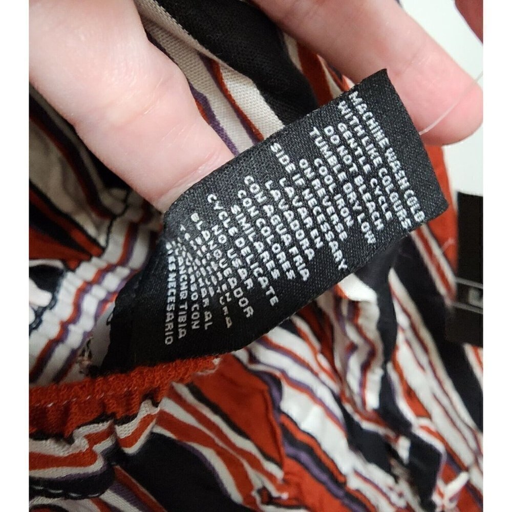 LOVE by Chesley Braun Black Striped Romper Size 3X - Picture 9 of 13